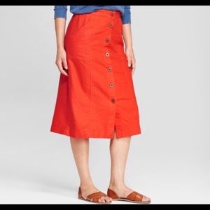 Universal thread midi skirt new with tags